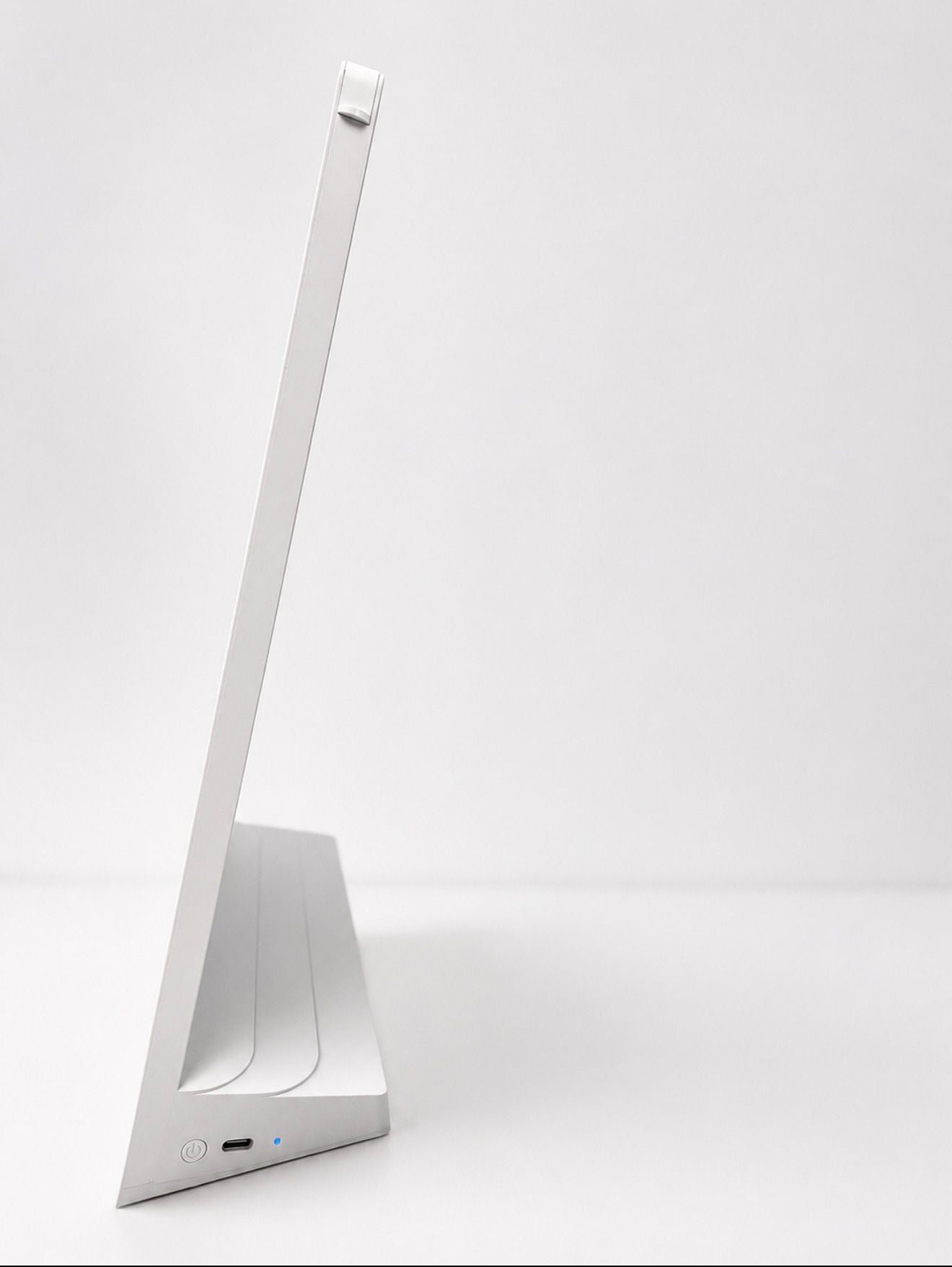 Close view of the LED A4 backlit poster stand